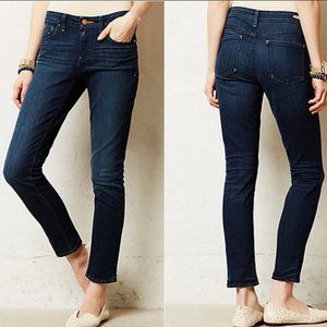 ANTHRO PILCRO Stet Cropped Flare Blue Jeans
